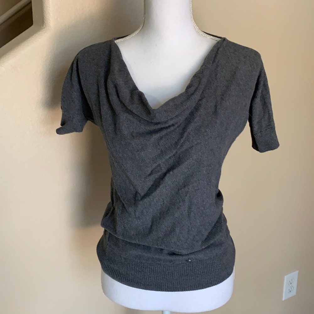 Converse draped front light sweater sweate…
